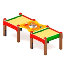 Песочница двойная - ДОВ 50.01.04-01 Песочница двойная - ДОВ 50.01.04-01