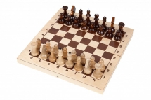Шахматы &quot;Кировские&quot; средние (Россия, дерево, 32х16х5 см)