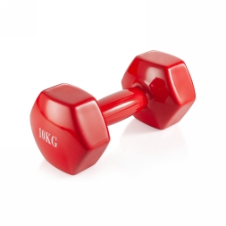 Гантель неразборная  10 кг винил, фото 1