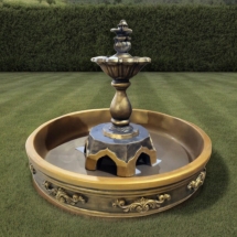 Фонтан Венеция в золоте