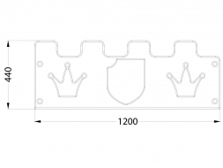 МФ 7.122 Ограждение, фото 2 МФ 7.122 Ограждение, фото 2