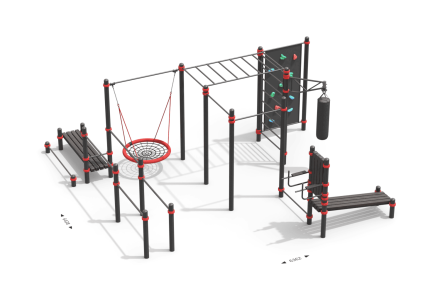 Воркаут площадка по проекту WP-271/20 &quot;Охта Парк&quot;, фото 1