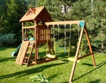 Детский спортивный комплекс для дачи "High Peak" Детский спортивный комплекс для дачи "High Peak"