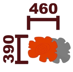 Песочный столик Цветок h 450мм 02018.21 для детской площадки, фото 4 Песочный столик Цветок h 450мм 02018.21 для детской площадки, фото 4