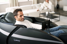 Массажное кресло с искусственным интеллектом Skyliner 3, черно-серое