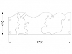 МФ 7.123 Ограждение, фото 2 МФ 7.123 Ограждение, фото 2