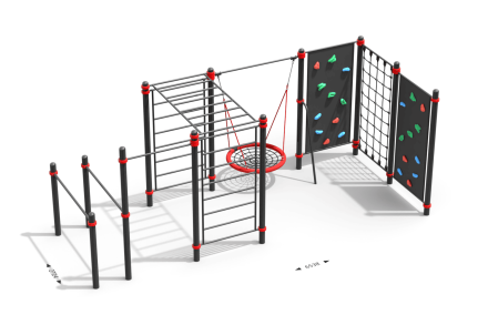 Воркаут площадка по проекту WP-283/21 &quot;Ольховка&quot;, фото 1