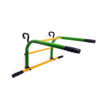 Турник-брусья навесной ДСКМ ВО.92.83.00 (зеленый/желтый)