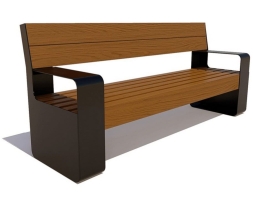 Парковая скамейка Береговая Лиственница, фото 5