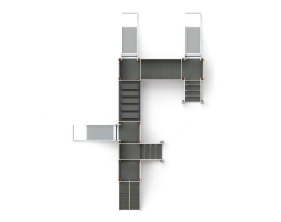 Детская игровая площадка Королевство (Коты) ДИК 1.15.04-11 H=900, фото 5