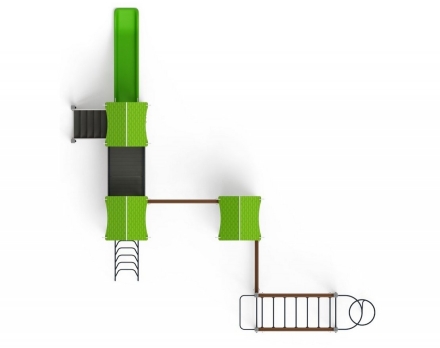 Детская игровая площадка Лукоморье ДИК 2.25.07-01 H=1200, фото 5