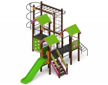 Детская игровая площадка Лукоморье ДИК 2.25.07-01 H=1200, фото 2