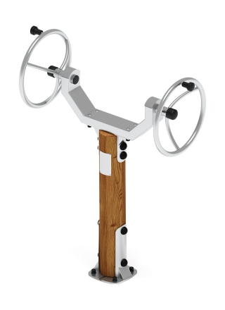 Тренажер рули (положение стоя) (лиственница темный) СТ 105-Л.И2.01, фото 1