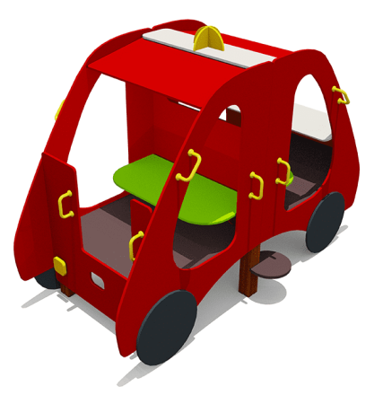 Игровой макет Пожарная машина ВСТ 2625/1 для детской площадки, фото 2