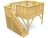 Детская площадка для помещения TORUDA WOOD Чердак Мини