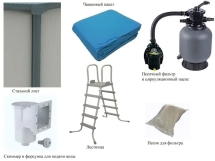 Бассейн PoolMagic Sky 5,5x1,3 м Premium