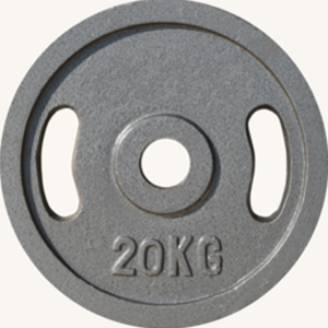 Диск JOHNS металлический, d51мм. 20 кг., серый, фото 1