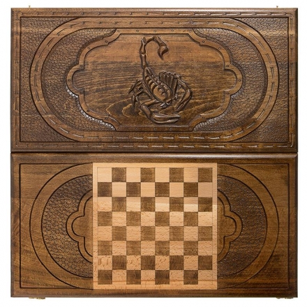 Нарды резные &quot;Скорпион&quot;, Mirzoyan, фото 1