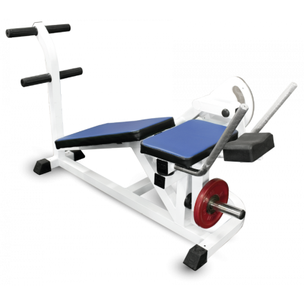 Пресс-машина Barbell МВ 4.14 скручивание (свободные веса) белый, фото 1