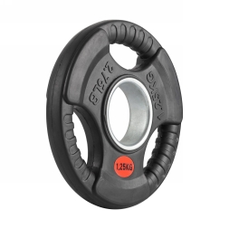 Диск 51 мм. обрезиненный с 3-мя хватами  1,25 кг (модель: D2), фото 2