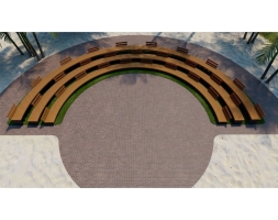 Амфитеатр Радиус 6-8 м, со спинками, фото 2 Амфитеатр Радиус 6-8 м, со спинками, фото 2