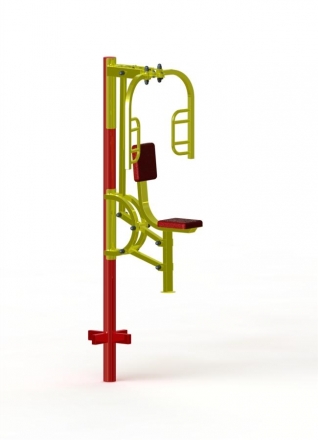 Уличный тренажер &quot;Баттерфляй одинарный&quot; ТУ-1, фото 1