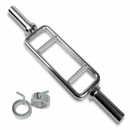 Гриф параллельный 800 мм / хват 470 мм / диаметр 50 мм, фото 1