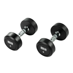 BRONZE GYM BG-PA-DB-R050 Гантель обрезиненная 5 кг