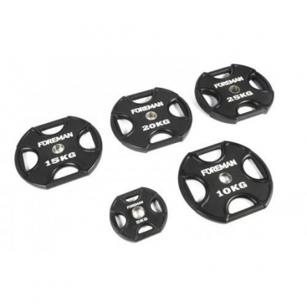 Диск X-Training уретановый FOREMAN FM/UPX-5KG-BK (5 кг), фото 2