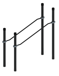 Воркаут ЛОВ 89 серый ВТ 101.03-03, фото 2