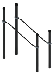 Воркаут ЛОВ 89 серый ВТ 101.03-03, фото 4