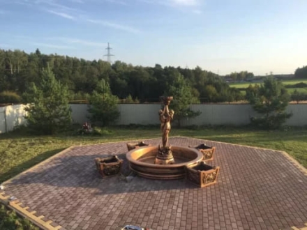 Фонтан Королевский с русалками и вазонами, фото 7