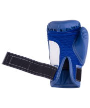 Перчатки боксерские Rusco 10oz, к/з, синие
