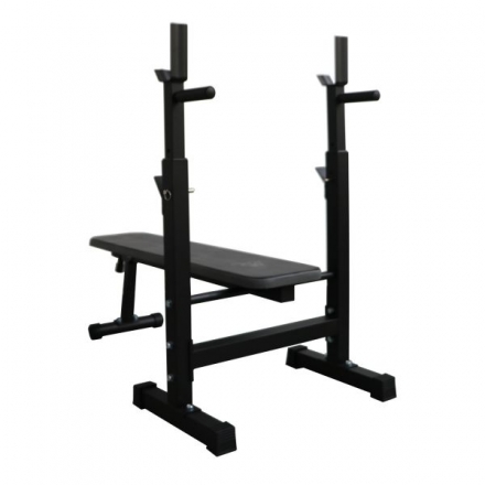 Скамья со стойками под штангу DFC D6453L, фото 2