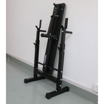 Скамья со стойками под штангу DFC D6453L, фото 4