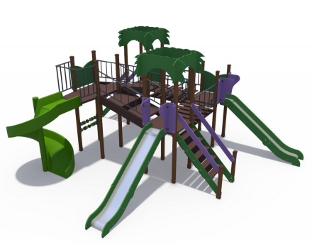 Детский игровой комплекс Джунгли Тропики ДИО 02130, фото 1