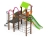 Детская игровая площадка Лукоморье ДИК 2.25.06-01.С H=1200, металлический скат