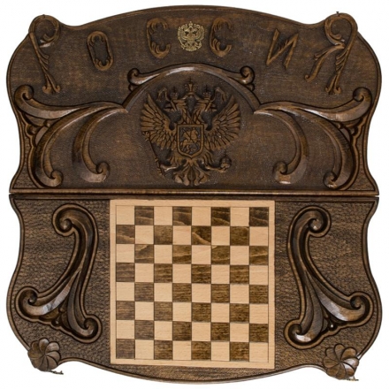 Нарды резные &quot;Россия&quot; с бронзой, Mirzoyan, фото 6