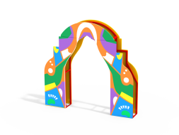 МФ 7.221 Входная Арка Граффити, фото 1 МФ 7.221 Входная Арка Граффити, фото 1