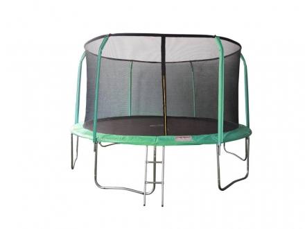 Батут 16FT 4,88м SportElite GB102011-16FT (фиберглас, с защитной сеткой внутрь и лестницей), фото 1