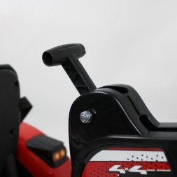 Электромобиль экскаватор-погрузчик A777MP красный, фото 16