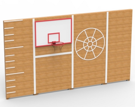 Спортивная стена со скалодромом Валори 1, фото 1