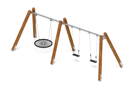 Качели (Лиственница темный) ИО 13.Р.05.03.03.01-Л.И1.01, фото 1