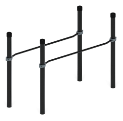 Воркаут ЛОВ 89 серый ВТ 101.04-03, фото 1