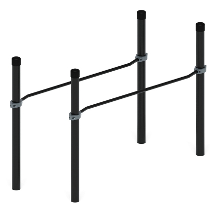 Воркаут ЛОВ 89 серый ВТ 101.04-03, фото 1