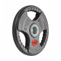 Диск 51 мм. обрезиненный с 3-мя хватами  10 кг (модель: D2), фото 2