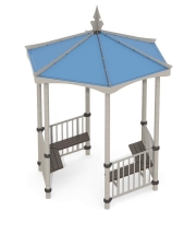 Беседка с сиденьями Romana 301.01.00 для парка Беседка с сиденьями Romana 301.01.00 для парка