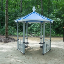 Беседка с сиденьями Romana 301.01.00 для парка Беседка с сиденьями Romana 301.01.00 для парка