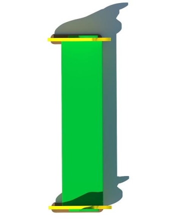 Детская скамейка Груша для игровой площадки, фото 2