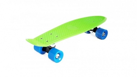 Скейт пластиковый 22х6&quot;-1, зеленый, фото 1